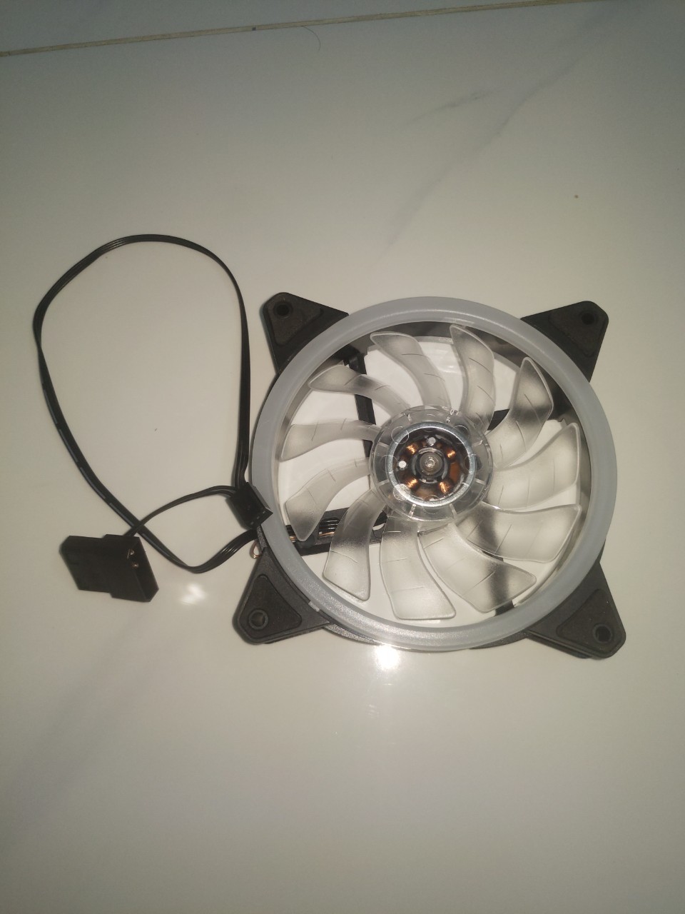 Fan case PC-Led RGB-12cm-3pin.