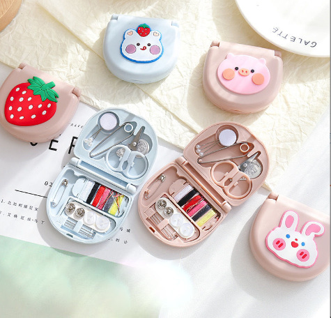 [Giá sỉ] Bộ dụng cụ kim chỉ may vá mini hình thú