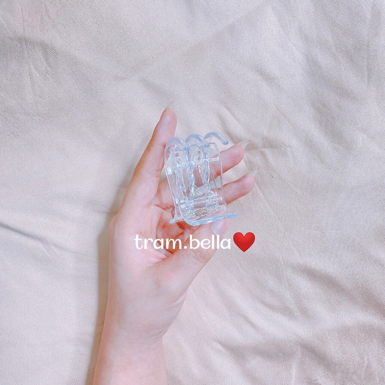 Vỉ 12 kẹp tóc càng cua 5 răng - Trâm Bella