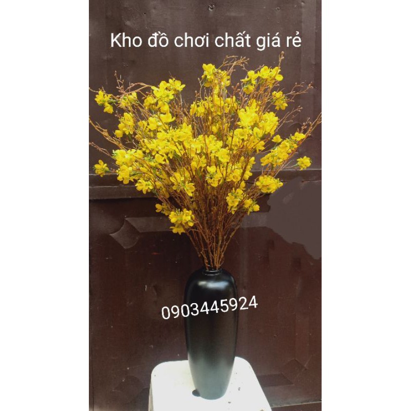 Cành Mai Nhật cao cấp cao 90cm-Hoa giả