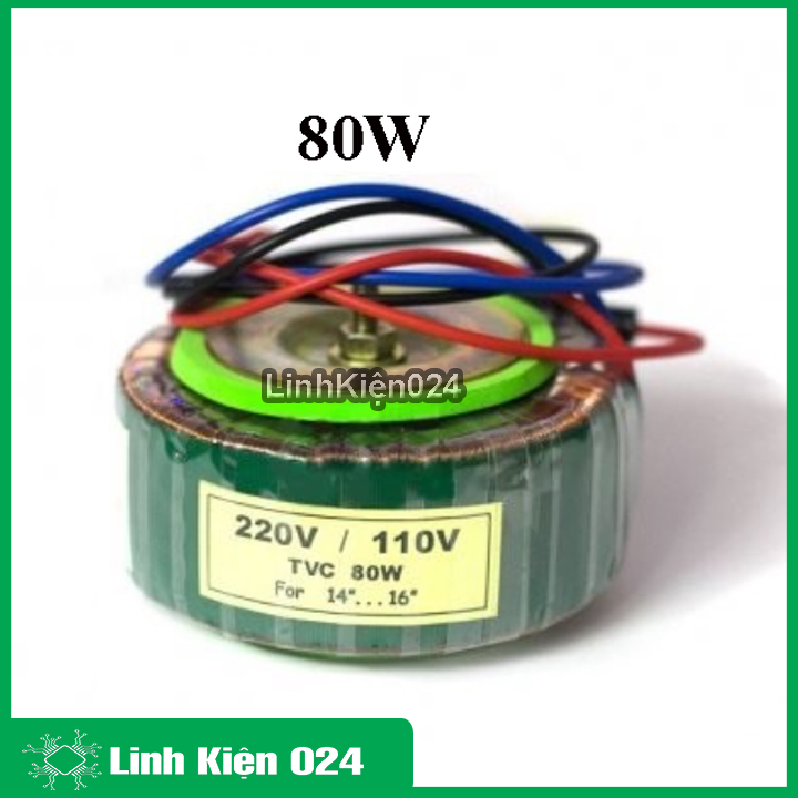 Biến áp xuyến Hoàn Cầu 220VAC-110VAC  ( Dây Đồng 100% )