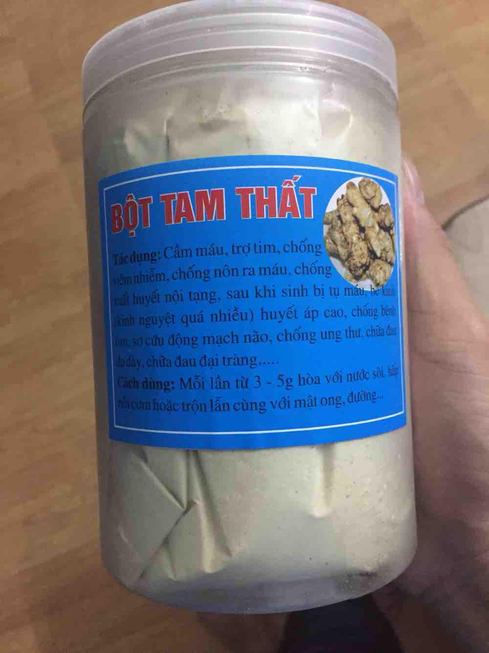500gram bột tam thất bắc