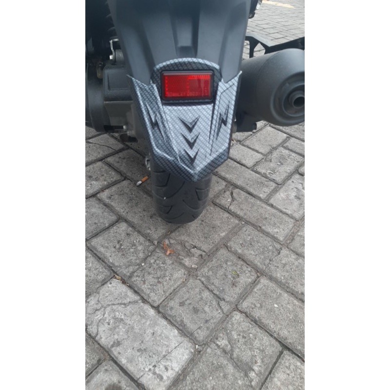 Ốp mỏ đuôi dè AB airblade 2020-2021 carbon