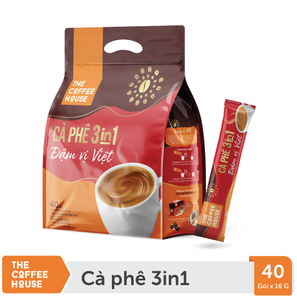 Mua 2 giảm 30% The Coffee House cà phê sữa hoà tan 3IN1 đậm vị Việt HTúi
