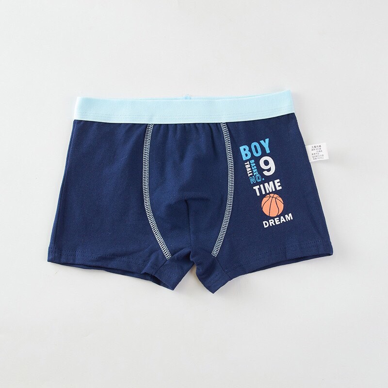 [HCM]Set 4 quần xịp bé trai đủ size 7-45kg