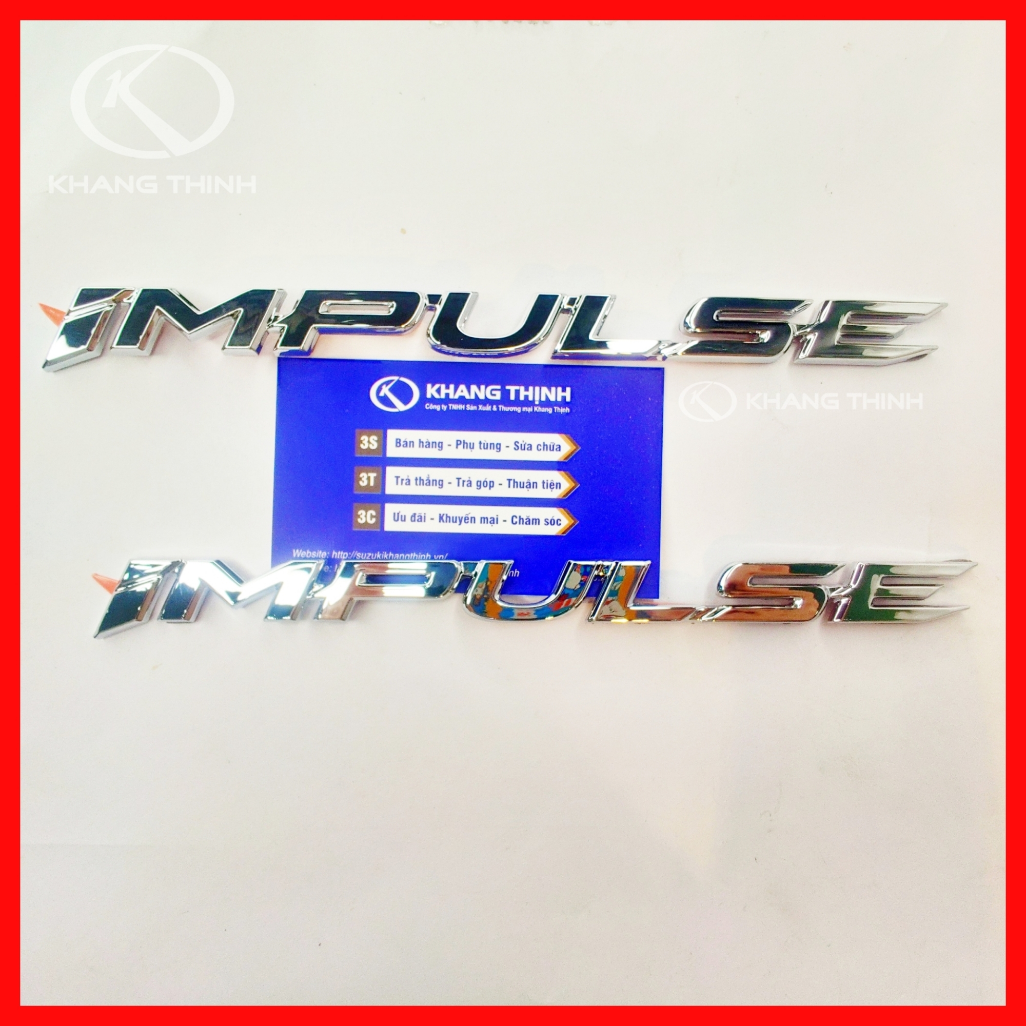 Chữ Suzuki Impulse - Hàng Chính Hãng