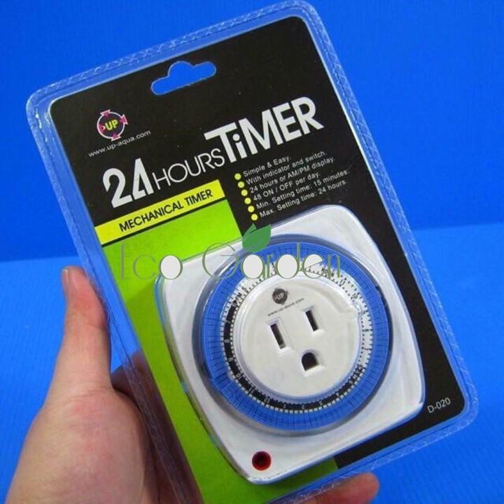 Timer cơ, timer hẹn giờ UP AQUA chuyên dùng cho thủy canh, cá cảnh