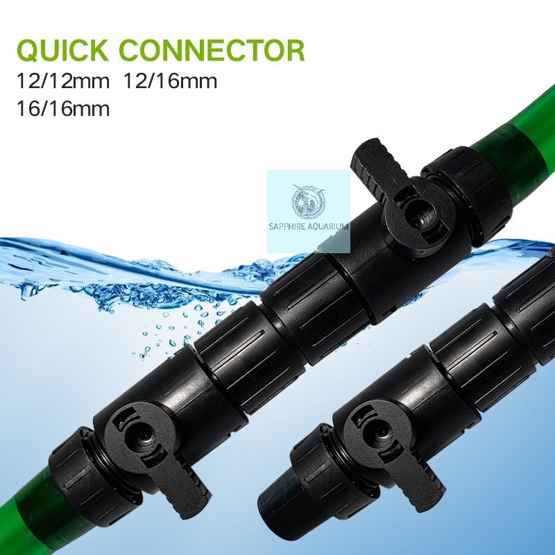 Van khóa nối nhanh ống nước - Double Tap