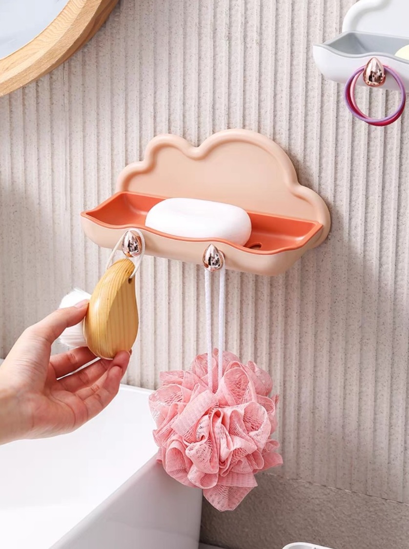 Kệ để xà phòng nhà tắm, khay đựng xà bông - hình đám mây