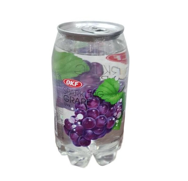 1 Lon Nước Ngọt Có Ga OKF 350ml - Nước Sparkling Soda Hàn Quốc Đủ vị