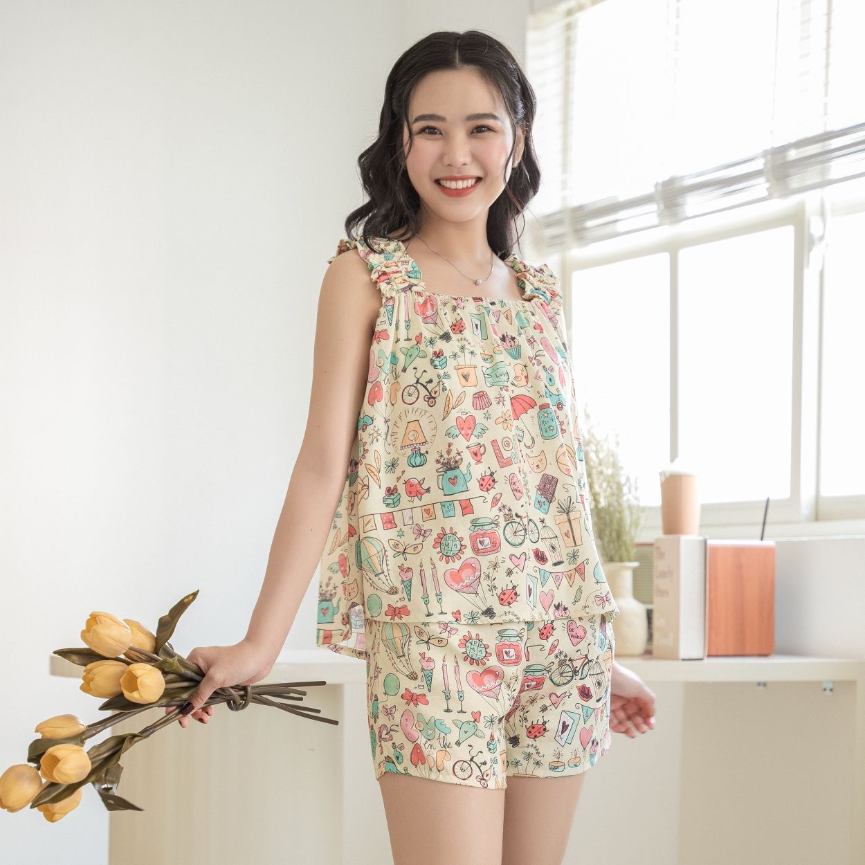 VIBES Bộ 2 dây Lụa Gấm cao cấp Sweetie Straps Set