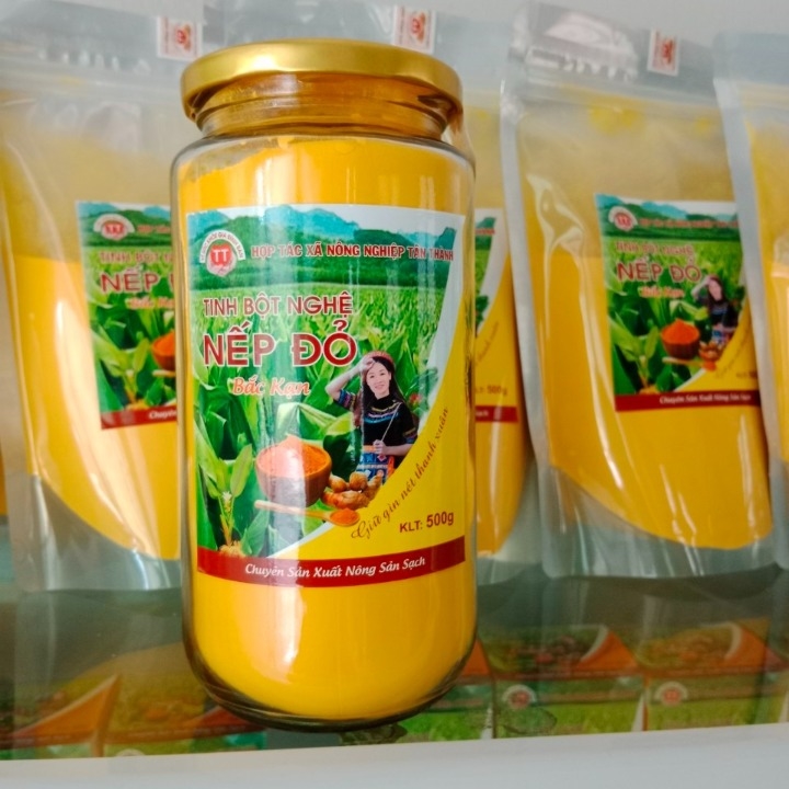 Tinh Bột Nghệ Đỏ Cucurmin - NDCC 500