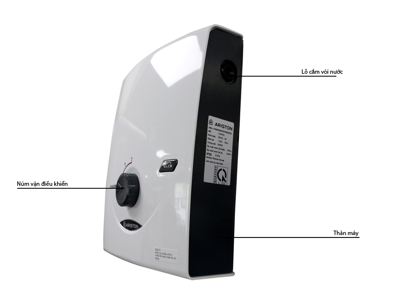 Máy nước nóng trực tiếp Ariston EASY SB35E - VN (Không bơm)