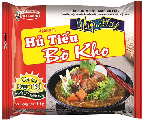 Hủ tiếu nhịp sống Bò Kho 30 gói