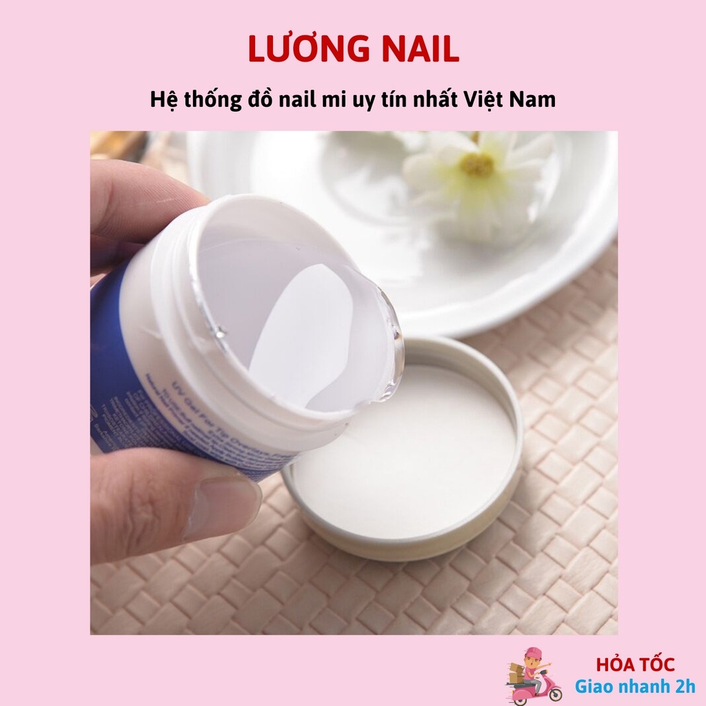 Gel đắp móng Ibd (LOẠI THƯỜNG NÓNG NHẸ) màu trong 56g