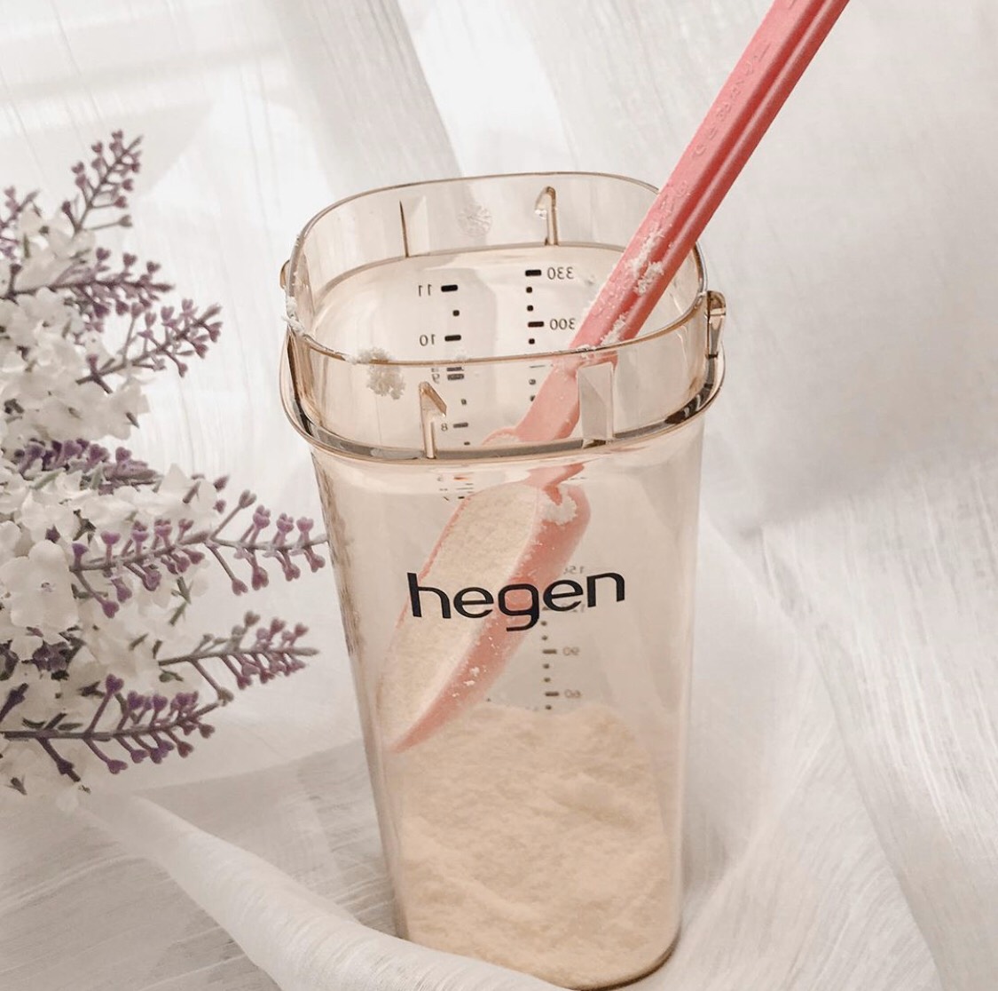 [HCM]Bình uống nước cho bé Hegen PPSU 330ml