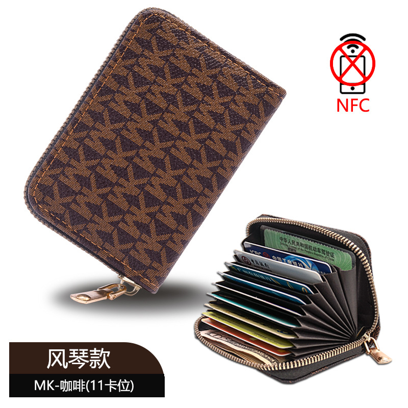 Ví Mini Đựng Thẻ Nhiều Ngăn Chất Da Mềm Cao Cấp VG451