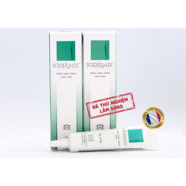 [CHÍNH HÃNG] Kem bôi sẹo Sodermix Cream 15g