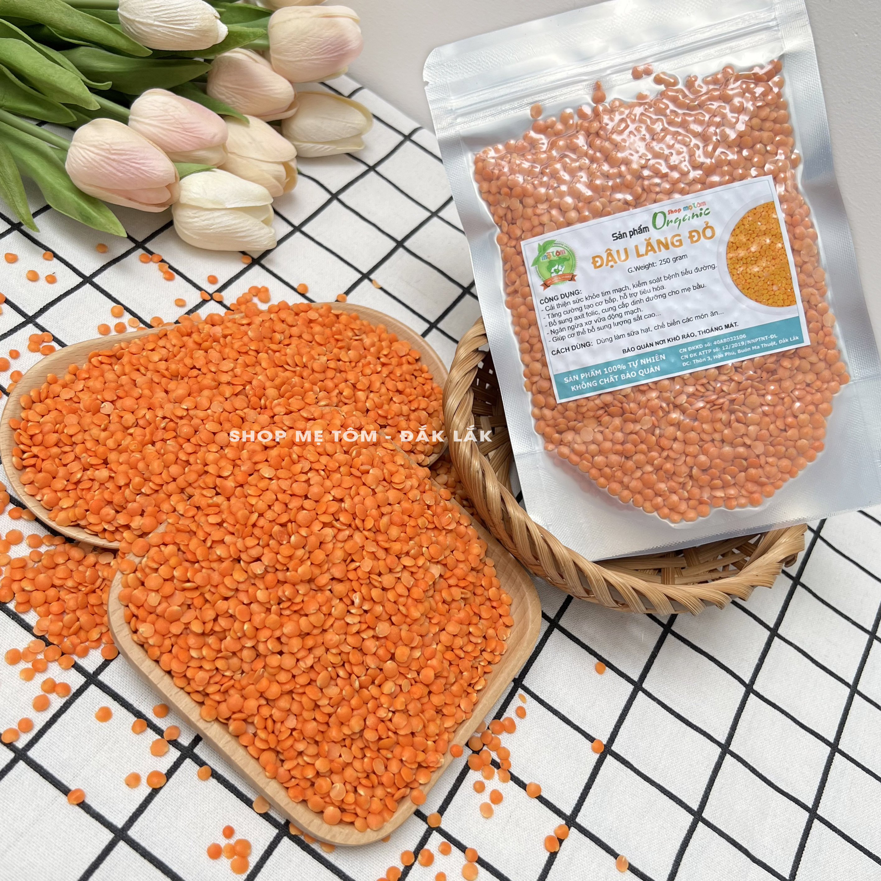 ĐẬU LĂNG ĐỎ NHẬP KHẨU PHÁP