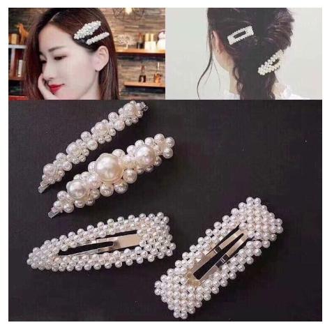 [HCM]Set 4 kẹp tóc Hàn quốc xinh xắn