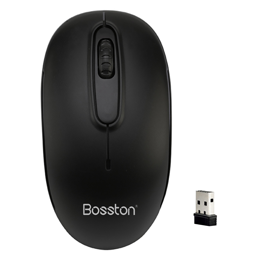 Chuột không dây Bosston Q1 + tặng kèm pin