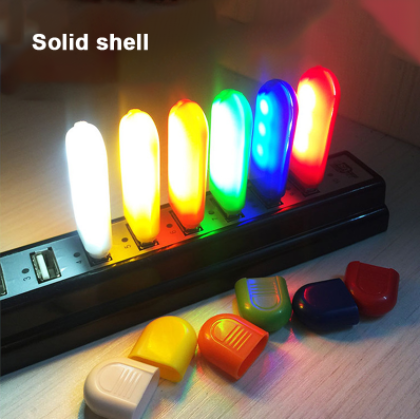 USB led light for room night light table lamp study portable desk lamp with touch switch