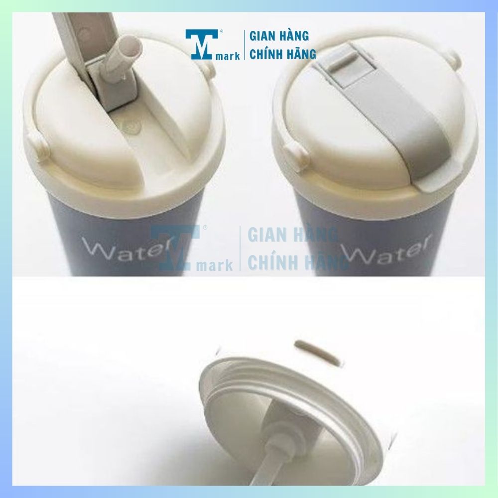 [BÌNH GIỮ NHIỆT 500ML]Ly giữ nhiệt Ahahome TEA Inox 304 có quai xách