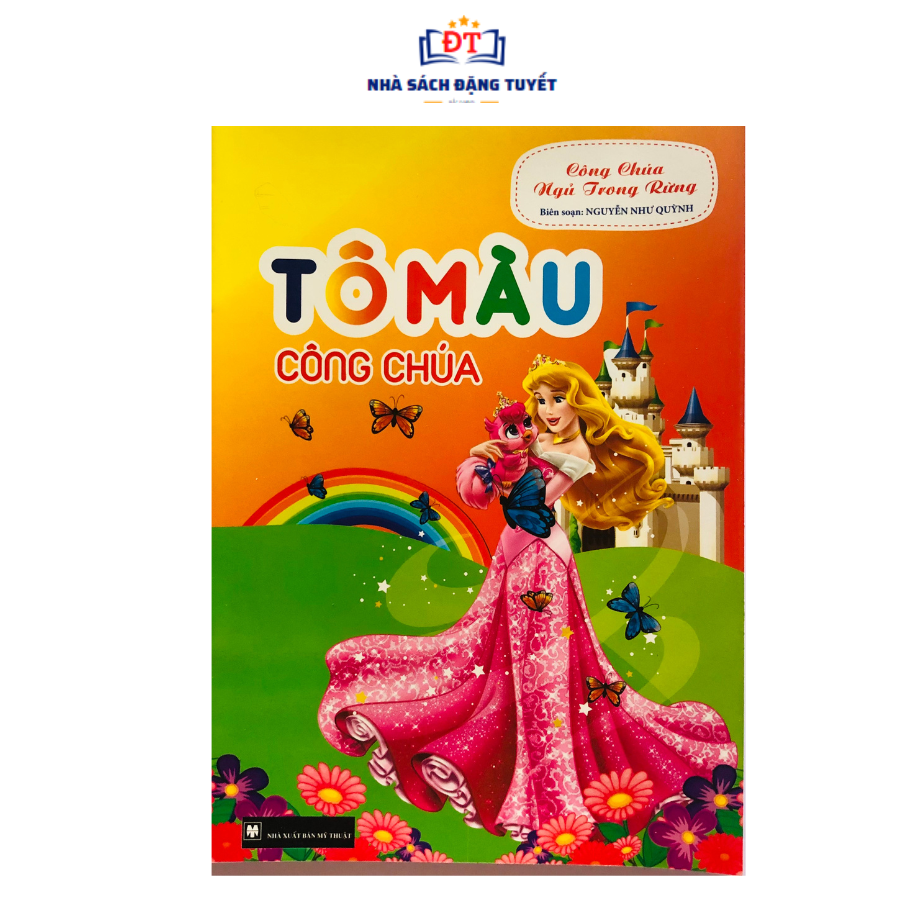 Sách - Tô Màu Công Chúa Dành Cho bé ( combo 6 quyển)