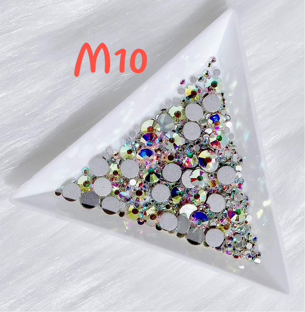 Đá Trang Trí Móng Tay Mix Size ( Bịch 300v~350v )