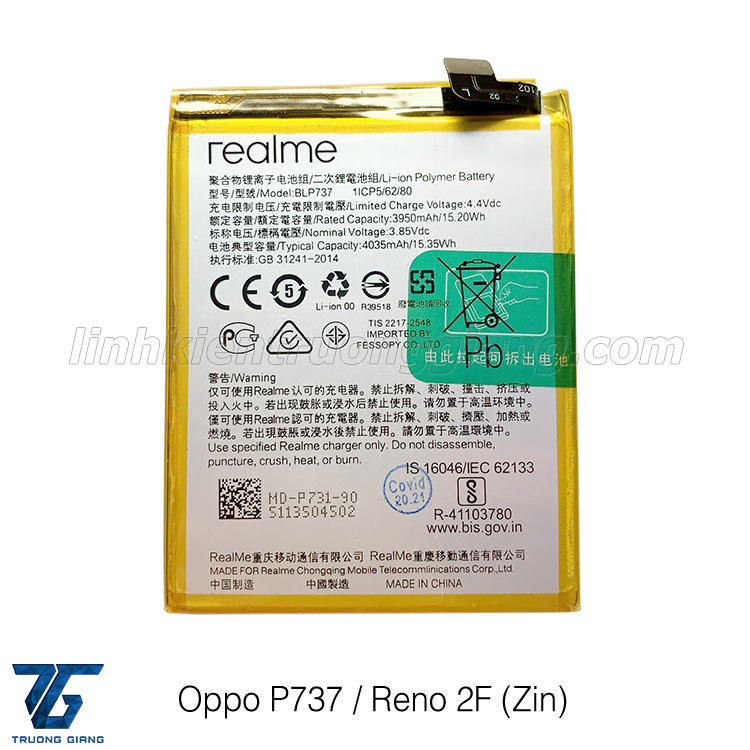 PIN OPPO BLP737 / RENO 2F (ZIN)