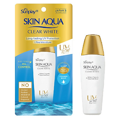 [HCM]Kem chống nắng Sunplay Sinkin Aqua Clear White SPF50 PA++++  25g cam kết sản phẩm đúng mô tả chất lượng đảm bảo