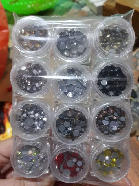 Đá Chân Keo Mix Màu Mix Size