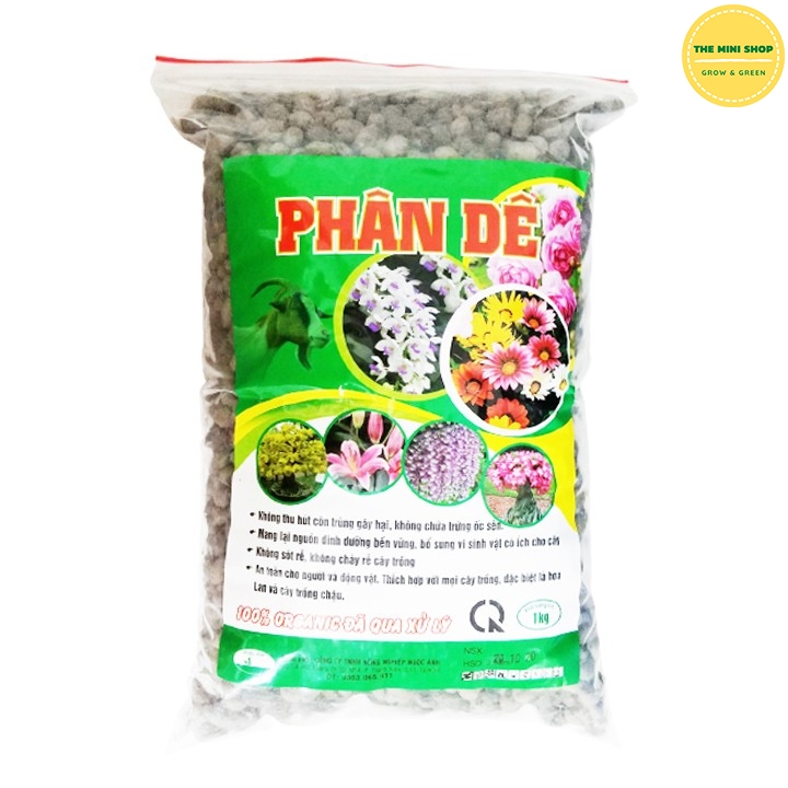 1kg phân dê đã qua xử lý