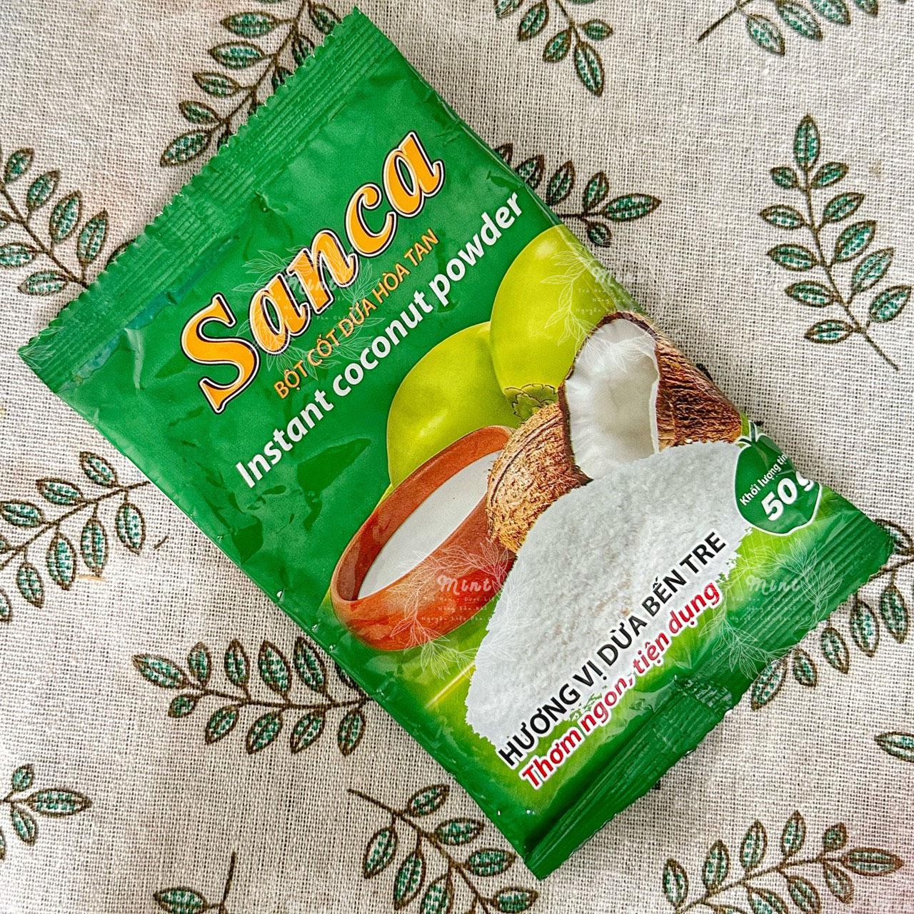 Bột Cốt Dừa Sanca - Túi 50gr