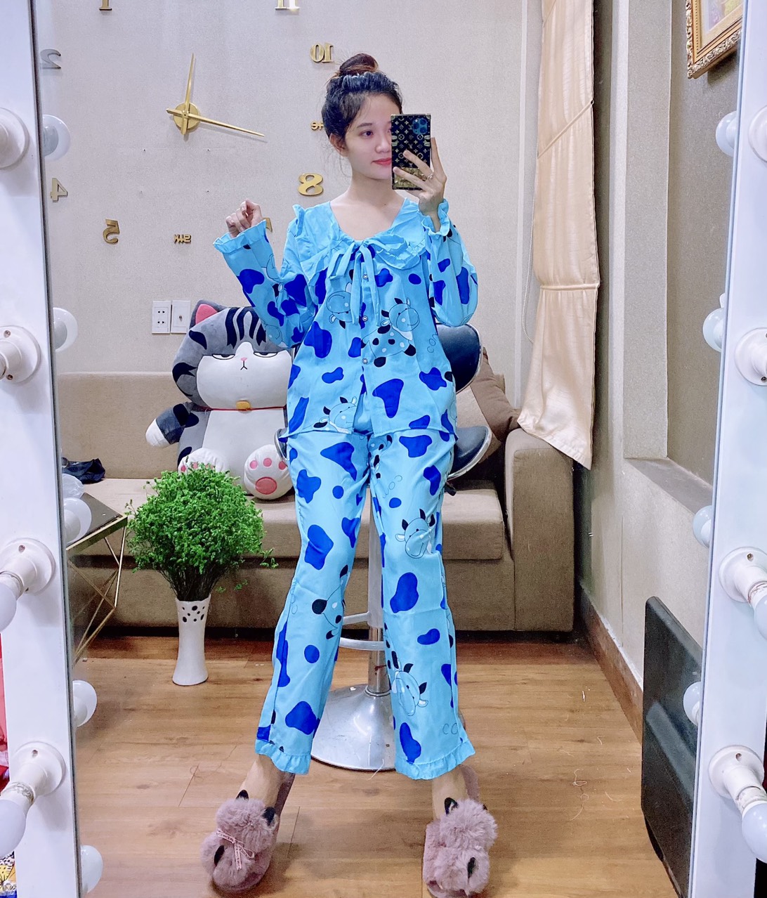 [HCM][ XÃ KHO 3 NGÀY ] BỘ PIZAMA TAY DÀI QUẦN DÀI TIỂU THƯ