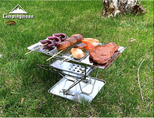Bếp nướng than hoa dành cho 2 người Campingmoon MT-015 FLY