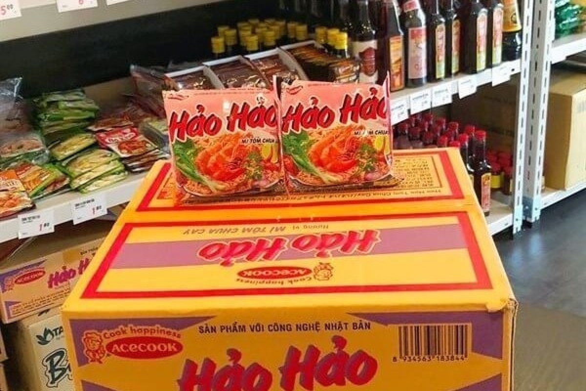 Mì gói Hảo Hảo chua cay ( 1 thùng × 30 Gói )