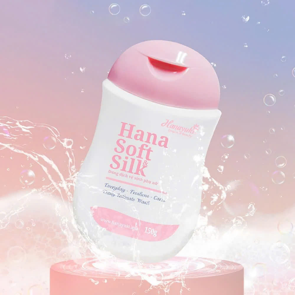 Dung Dịch Vệ Sinh Hanayuki Hana Soft & Silk Cho Phụ Nữ 150ml