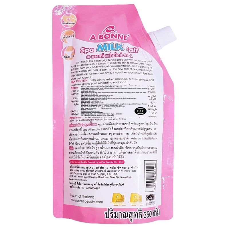 Sữa Tắm Muối Bò