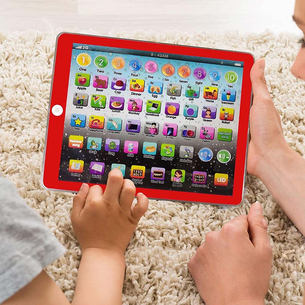 Big Size Tablet pad education learning letter toys with music sounds Early