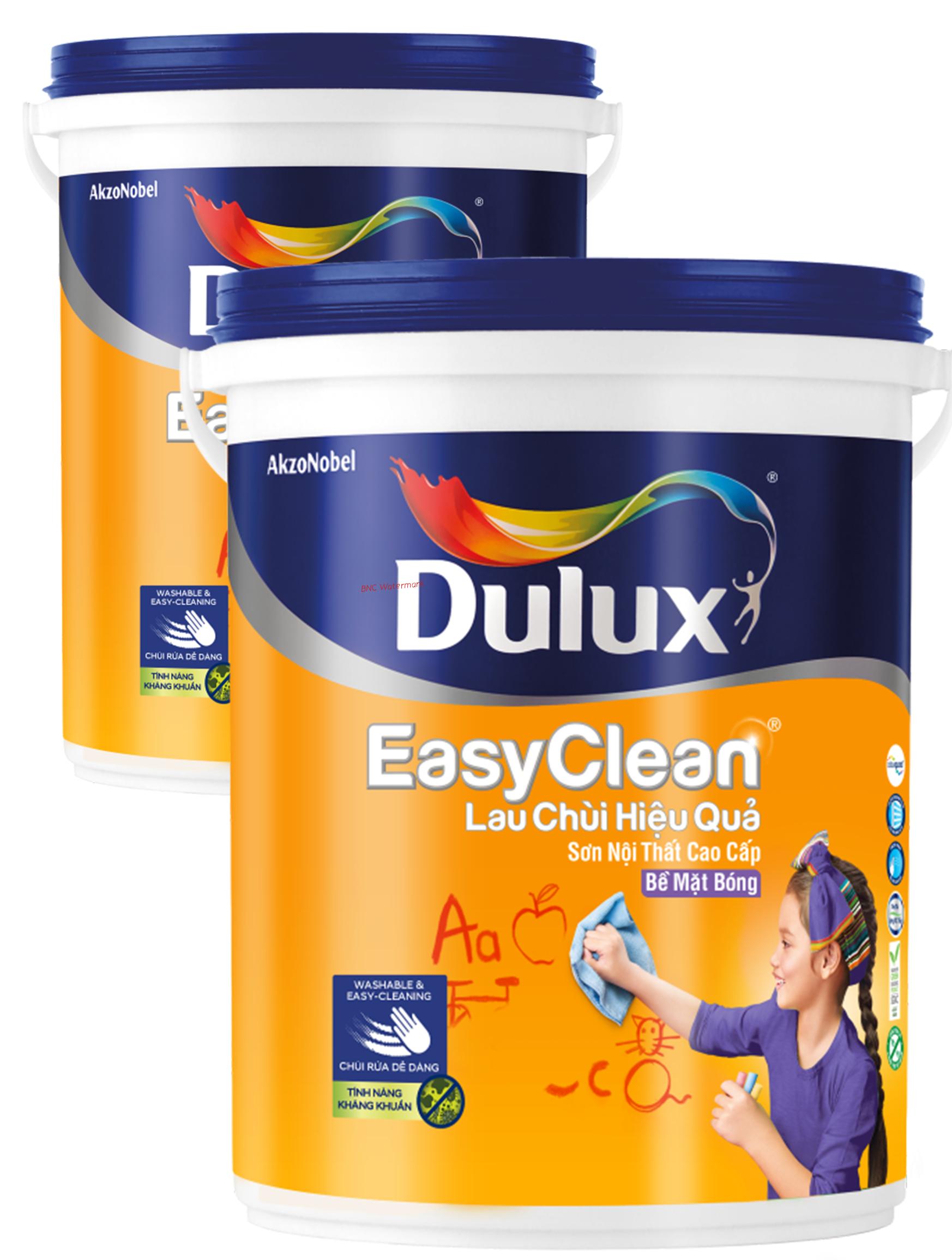 Sơn Dulux Easyclean nội thất  bề mặt bóng 18 lít