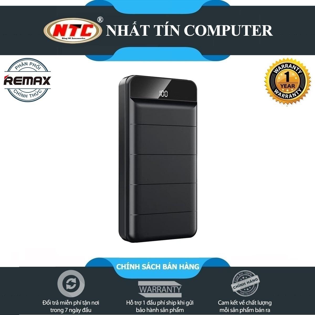 Pin sạc dự phòng Remax RPP-141 30000mAh lõi Li-Polymer 3...