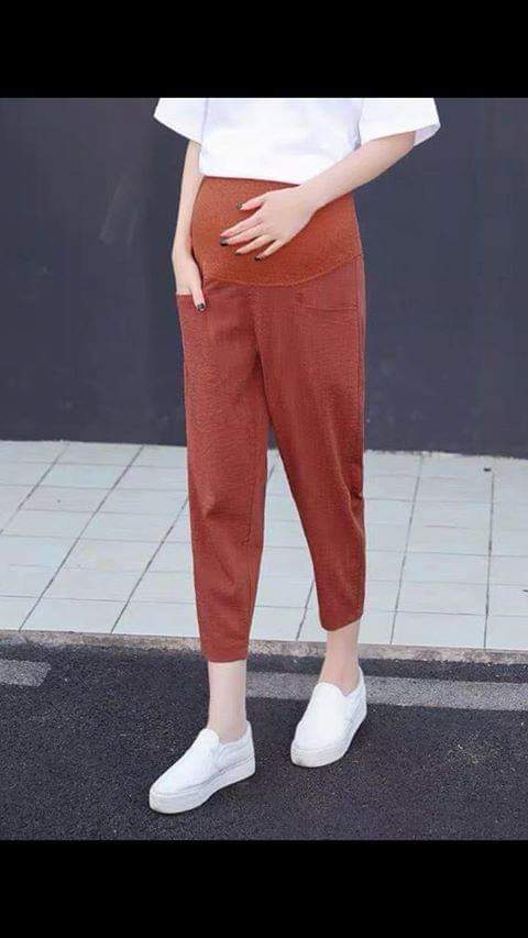 quần bầu chất đũi mềm, mát