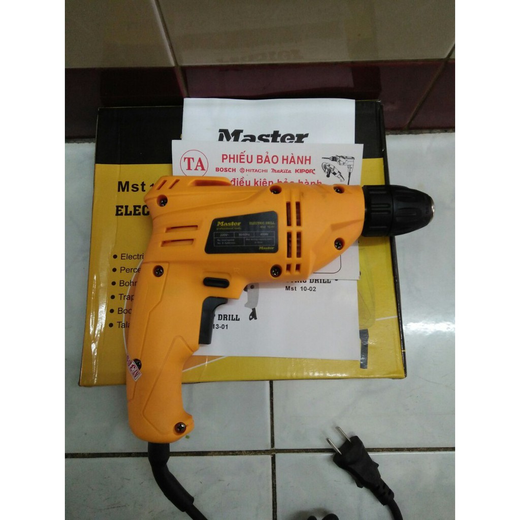 [HCM]Máy Khoan Master Đầu Tự Động 10Ly - Mst10-01