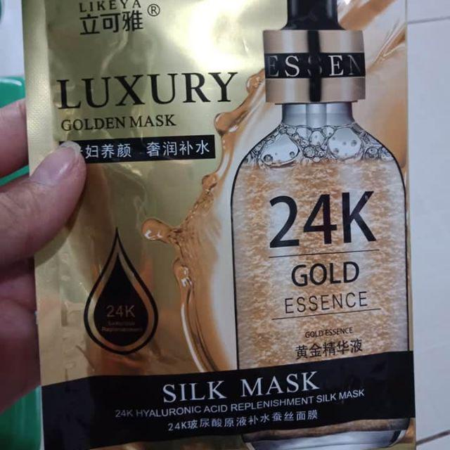 Mặt nạ 24K Luxury LiKeYa ( 10 Miếng/ Hộp)