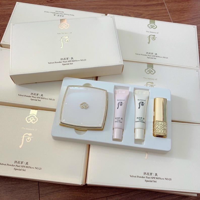 SET PHẤN PHỦ WHOO VUÔNG MỚI