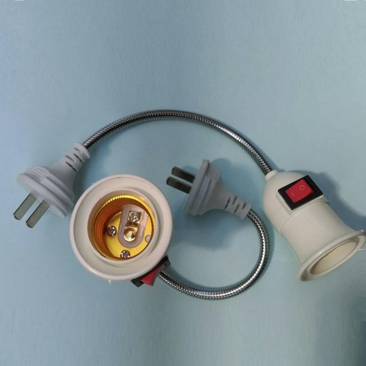 The E27 Socket tail has 20cm switch that can be bended. Thd575
