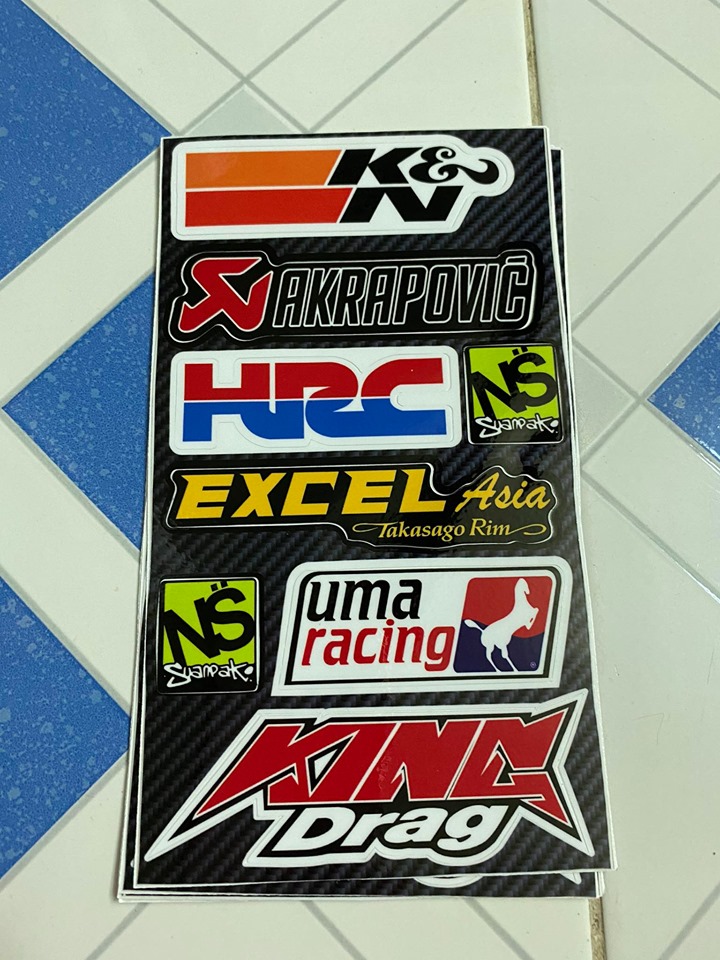 [HCM]Tem logo 10 x 18 KINGDRAD KN  Akrapovic