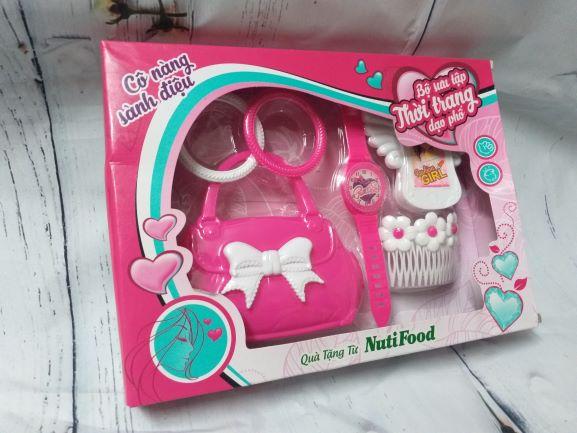 Bộ đồ chơi thời trang dạo phố bé gái