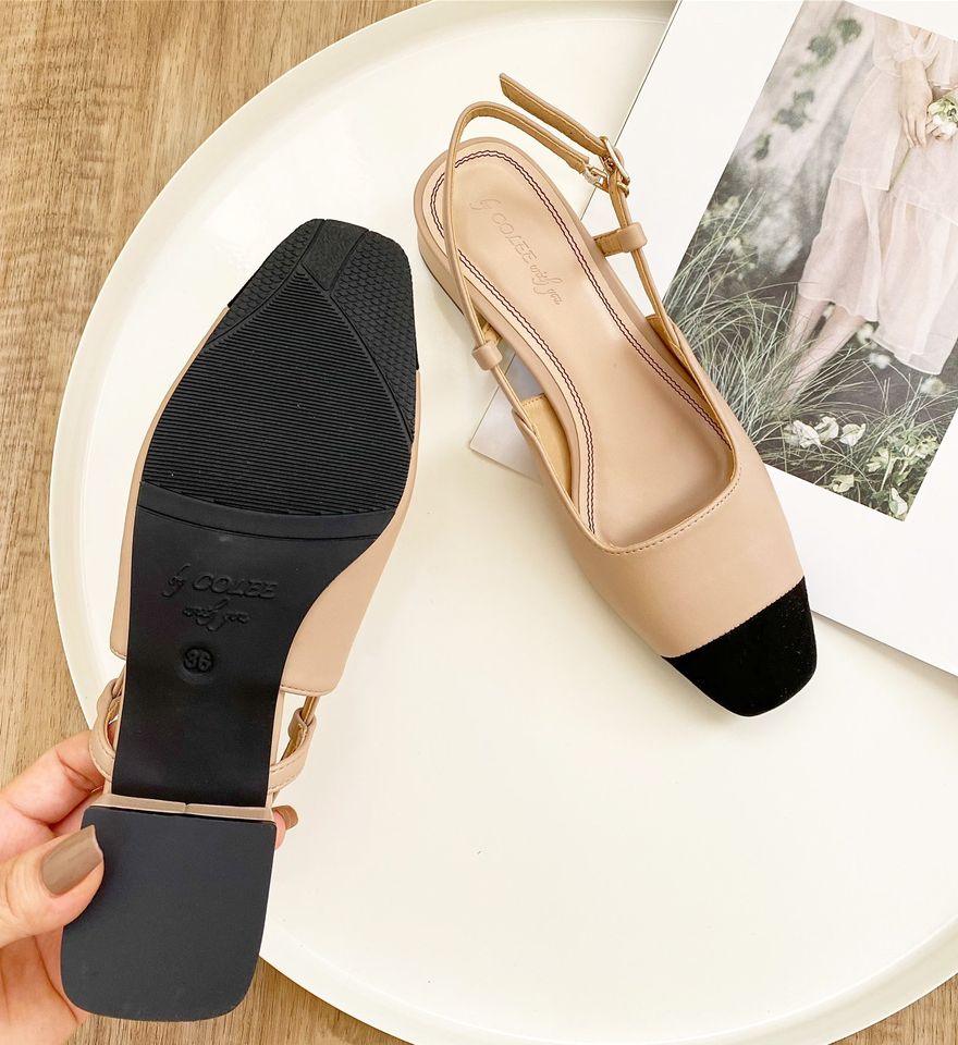 Giày sandal colee captoe 3p xinh xắn ms005181